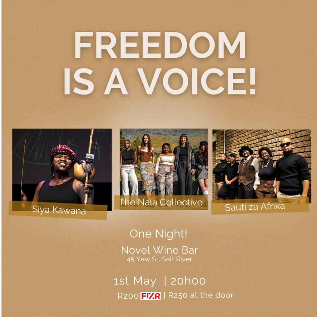 capetownnatural's tweet image. Cape Town Jazz Gigs for Friday 1 May 2026
shorturl.at/btCZP
jazz in Cape Town capetownjazz.weebly.com/jazz-gig-guide…
#capetown #jazz #livemusic #LiveJazz #capetownjazz #jazzradio #jazzincapetown #musicincapetown #humansofjazz