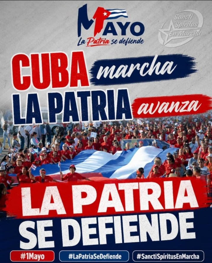 Hay algo que nadie puede quitarnos: las ganas de juntarnos, de caminar hombro a hombro y de decirle al mundo que aquí late un pueblo entero.

#SanctiSpíritusEnMarcha 
#LaPatriaSeDefiende #1roDeMayo