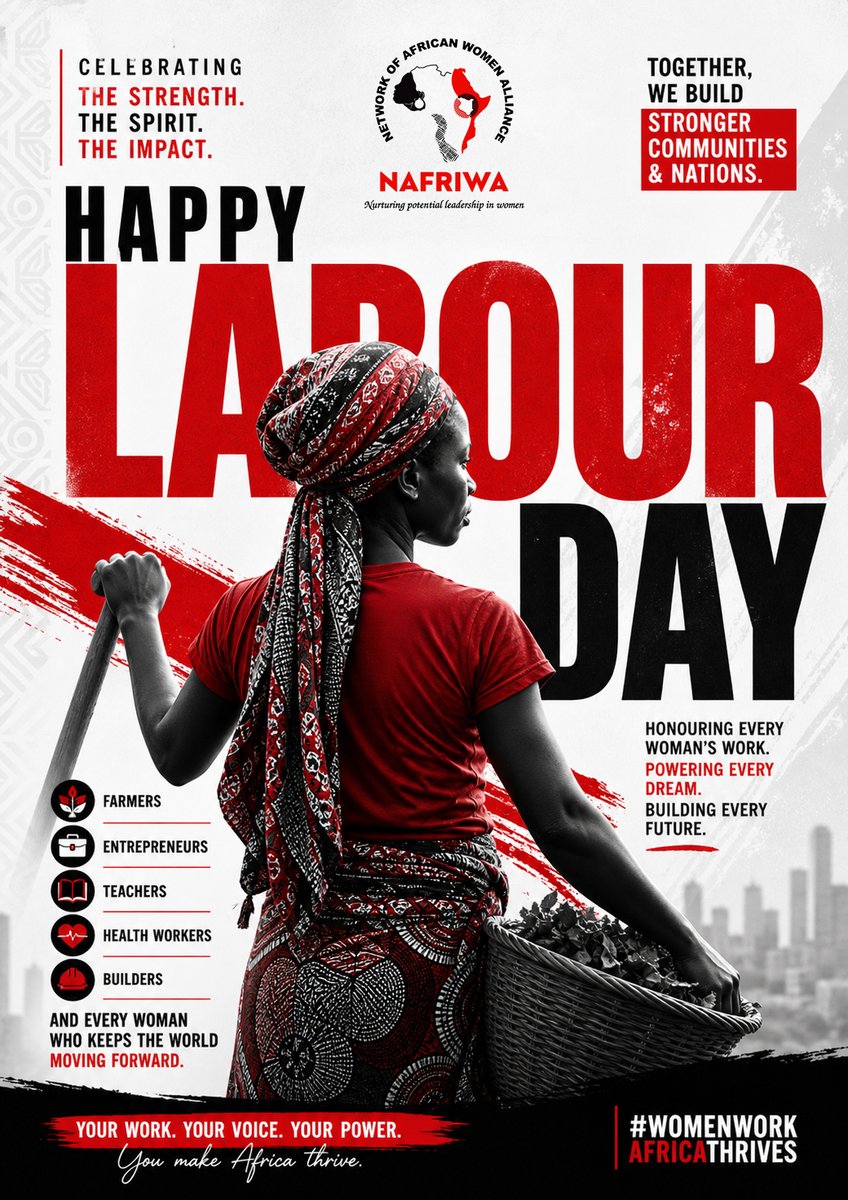 NAFRIWA's tweet photo. Happy Labor Day May 1st 2026 https://t.co/42mavL4iBa