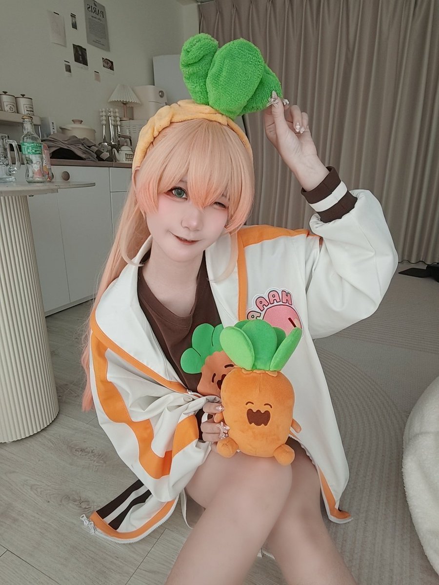 rabbit_meow_'s tweet photo. 居家服ねねち🦭🧡
#ねねアルバム #コスプレ https://t.co/9KLAlk62Ae