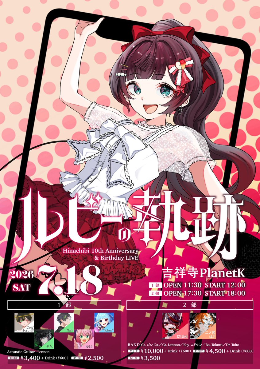 ちびちゃん大好き 7/18！！！！今年もちびちゃんのお誕生日お祝いするぞー！！！！！ 1部