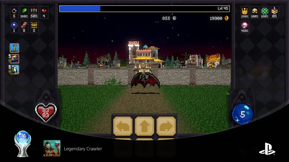 fennelyguy's tweet image. #Platinum 984 &amp;amp; 100% - Vampire Crawlers

Great reimagination of the VS formula. Enjoyed every minute of getting all available trophies and already looking forward to DLC. Still prefer Vampire Survivors, but this game was fantastic nonetheless.

#PS5 #VampireCrawlers #Trophyhunter