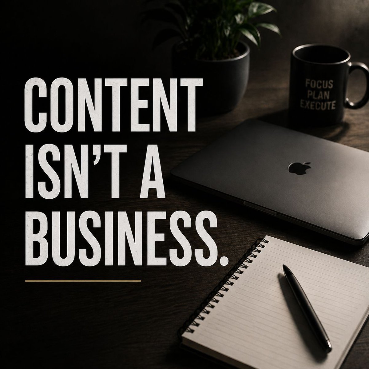 BradCaseFDE's tweet image. Content alone won’t build a business. Without structure, direction, and a clear outcome, you’re just creating noise. Focus on what converts.
#BusinessStrategy #ContentWithPurpose #DigitalMarketing