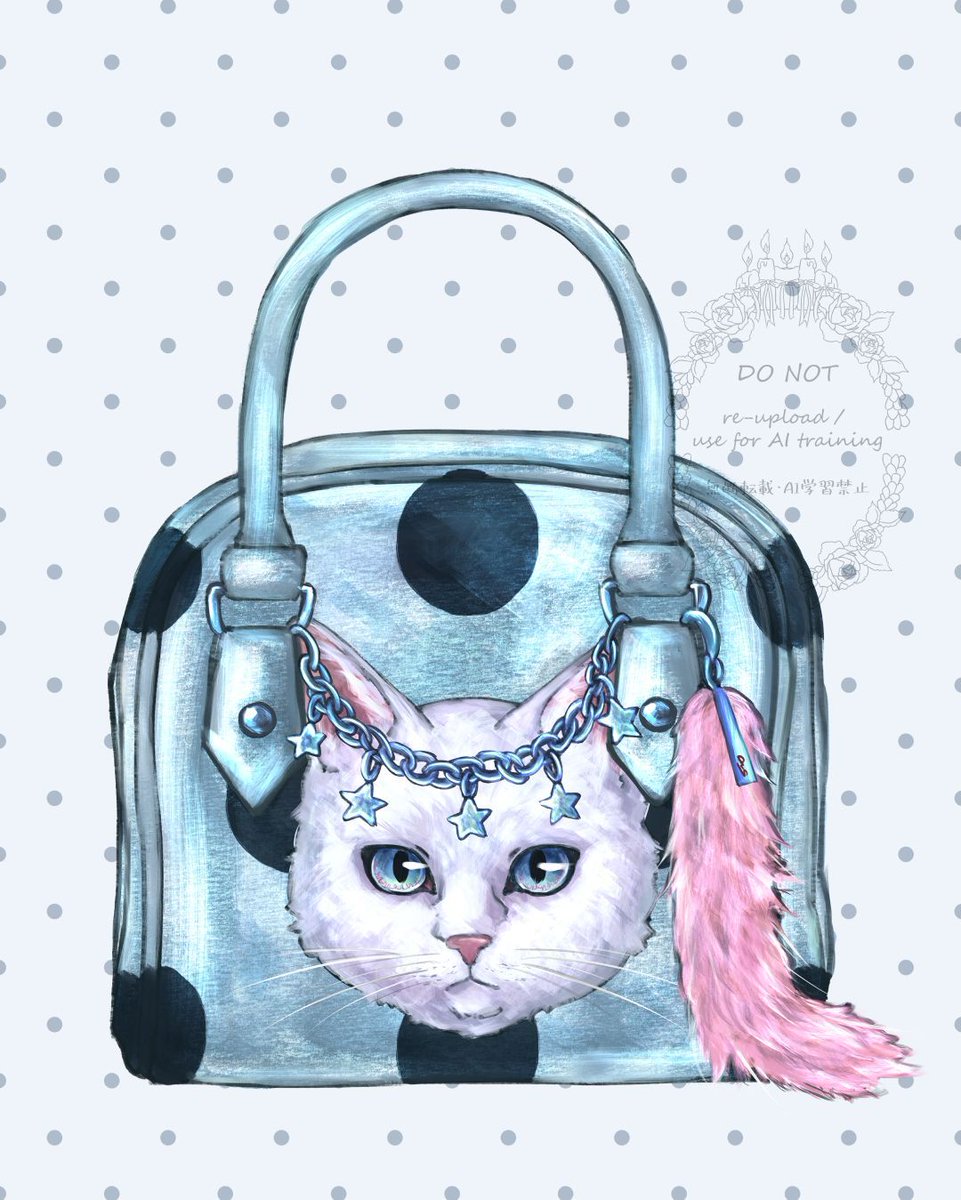 0ws_arts's tweet photo. silver dotted bag☆彡

#動物イラスト #ペールトーン #antiqueart #animalillustration https://t.co/2GbOxTDzUa