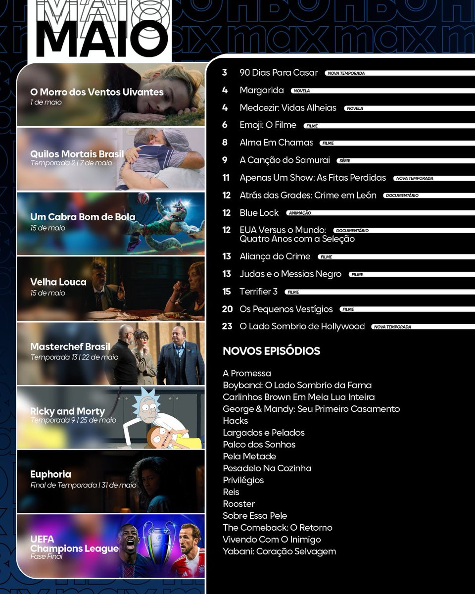 HBO Max Brasil tweet media