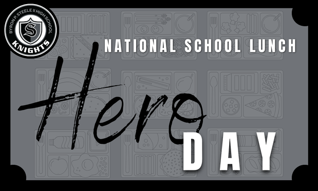 Steele78108's tweet photo. It’s School Lunch Hero Day! 

Huge thanks to our dedicated food service team for everything they do behind the scenes. They don't just serve meals; they serve kindness and nutrition every single day.

We appreciate you! https://t.co/ip2Hhr1Zpx