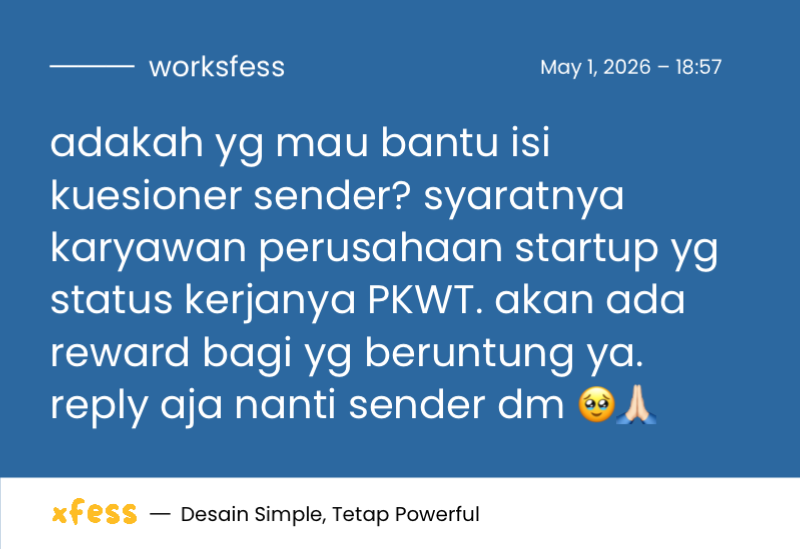 WORK tweet media