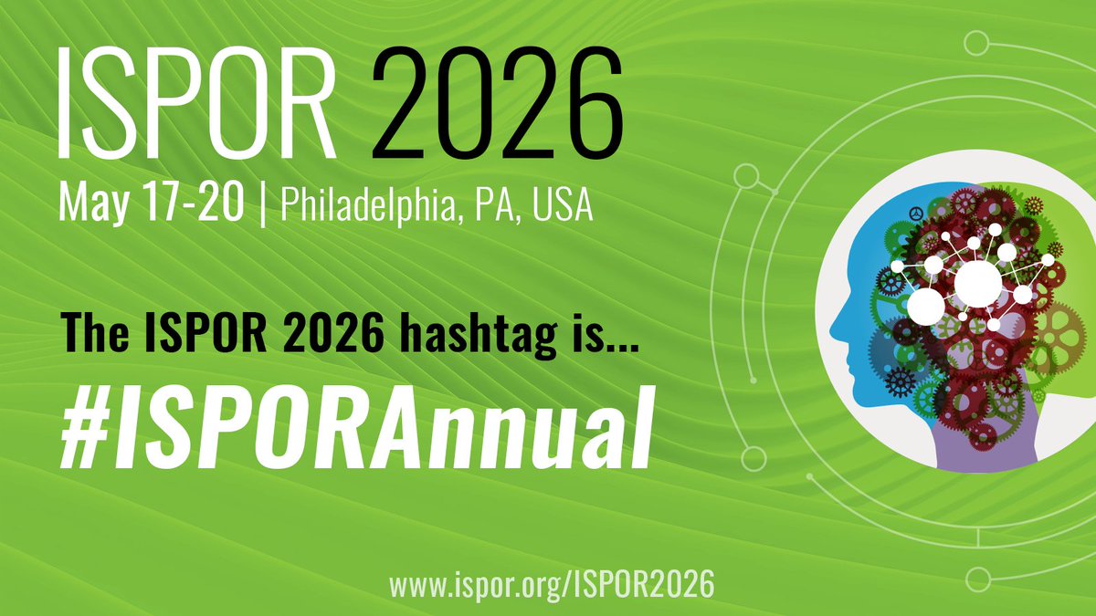 ISPOR tweet media