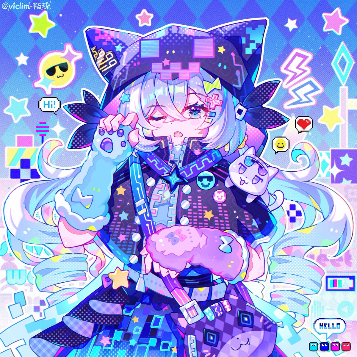 viclimmonou's tweet photo. #崩坏星穹铁道 #崩壊スタ一レイル #HonkaiStarRail   🐺💜🎮🎀 https://t.co/ikSng5fJ0C