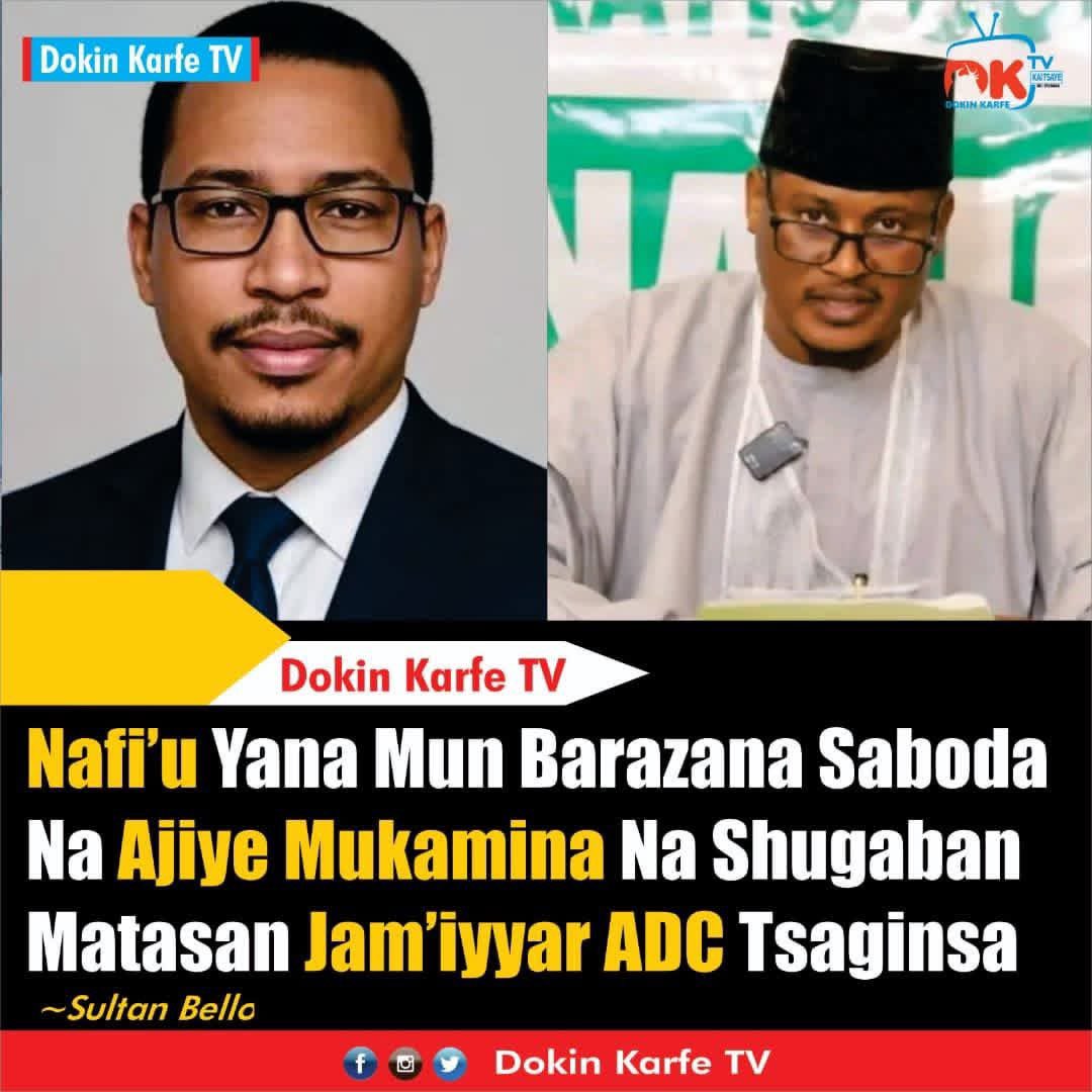 sultanbellojr's tweet photo. Nafi’u Bala Gombe is threatening me for resigning as National Youth Leader of his ADC faction – Sultan Bello https://t.co/GNLJ5joP7B