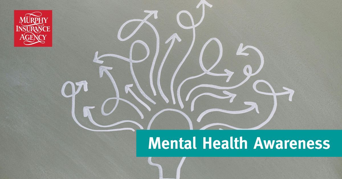 MurphyInsurance's tweet image. May is Mental Health Awareness Month 🧠💚
A reminder to prioritize well-being, support each other, and break the stigma around mental health. #MentalHealthAwareness #WellBeing