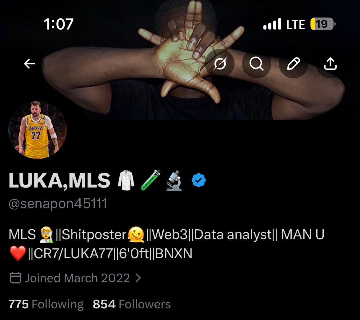 LUKA,MLS 🥼🧪🔬 tweet media