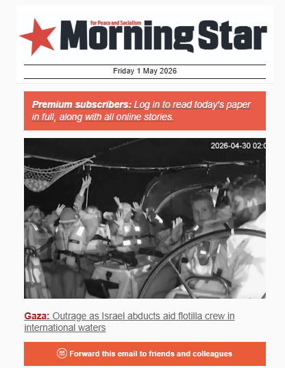 Morning Star tweet media