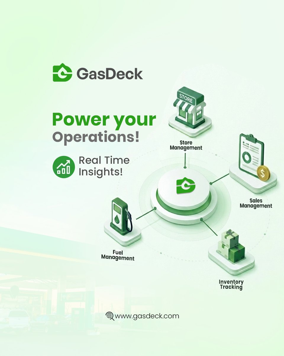 gasdecklive's tweet image. Power your operations with GasDeck-simplify fuel, store management, inventory tracking and sales in one smart system.
#gasdeck #inventorymanagement #businessmanagement