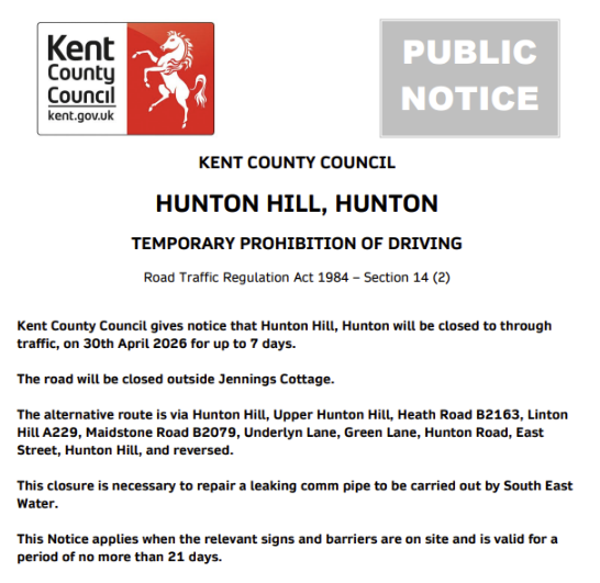 KCC Highways tweet media