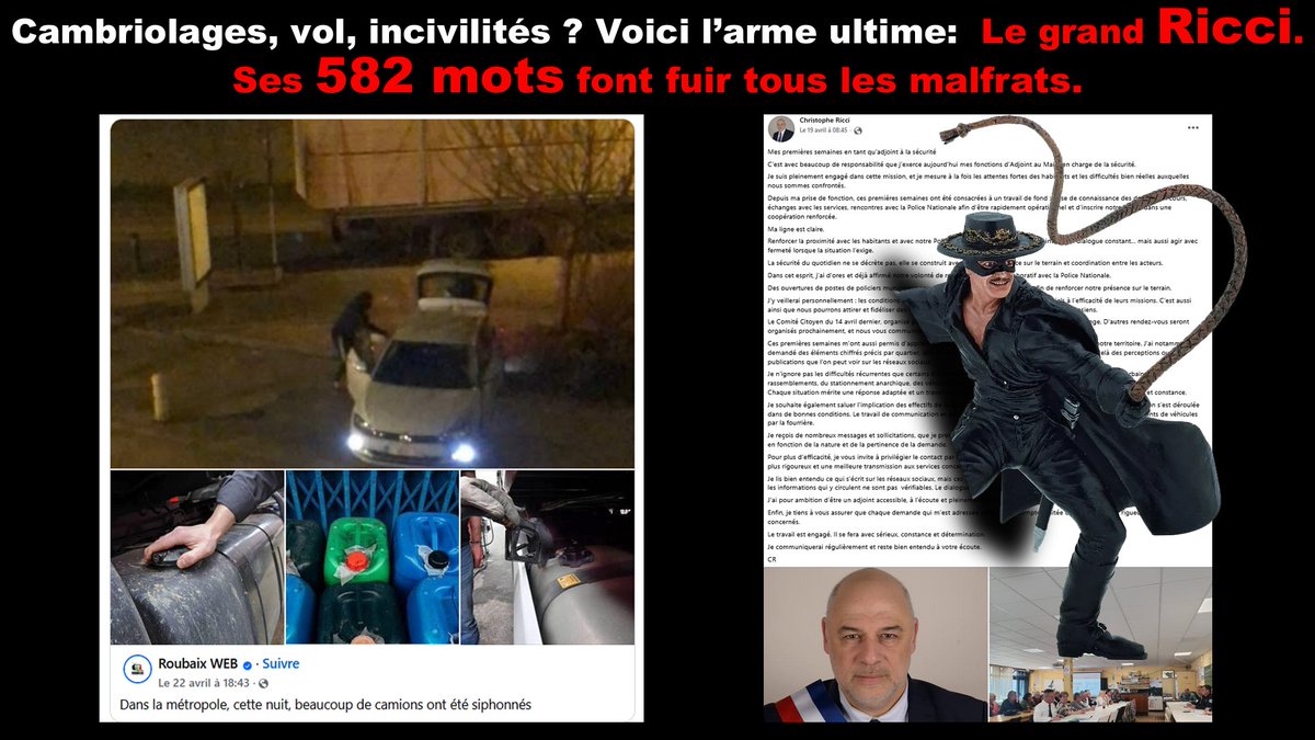 DeBattrelos's tweet photo. Ricci de Wattrelos prétendait tjrs d'être #socialiste et son ancien président, #Mitterrand, savait déjà que les promesses n'engagent que ceux qui y croient. 
La zone la + sécurisée à #Wattrelos &amp; #Roubaix, c 1 garage à Avelin - parions-nous ? https://t.co/HNmQBXVf8K