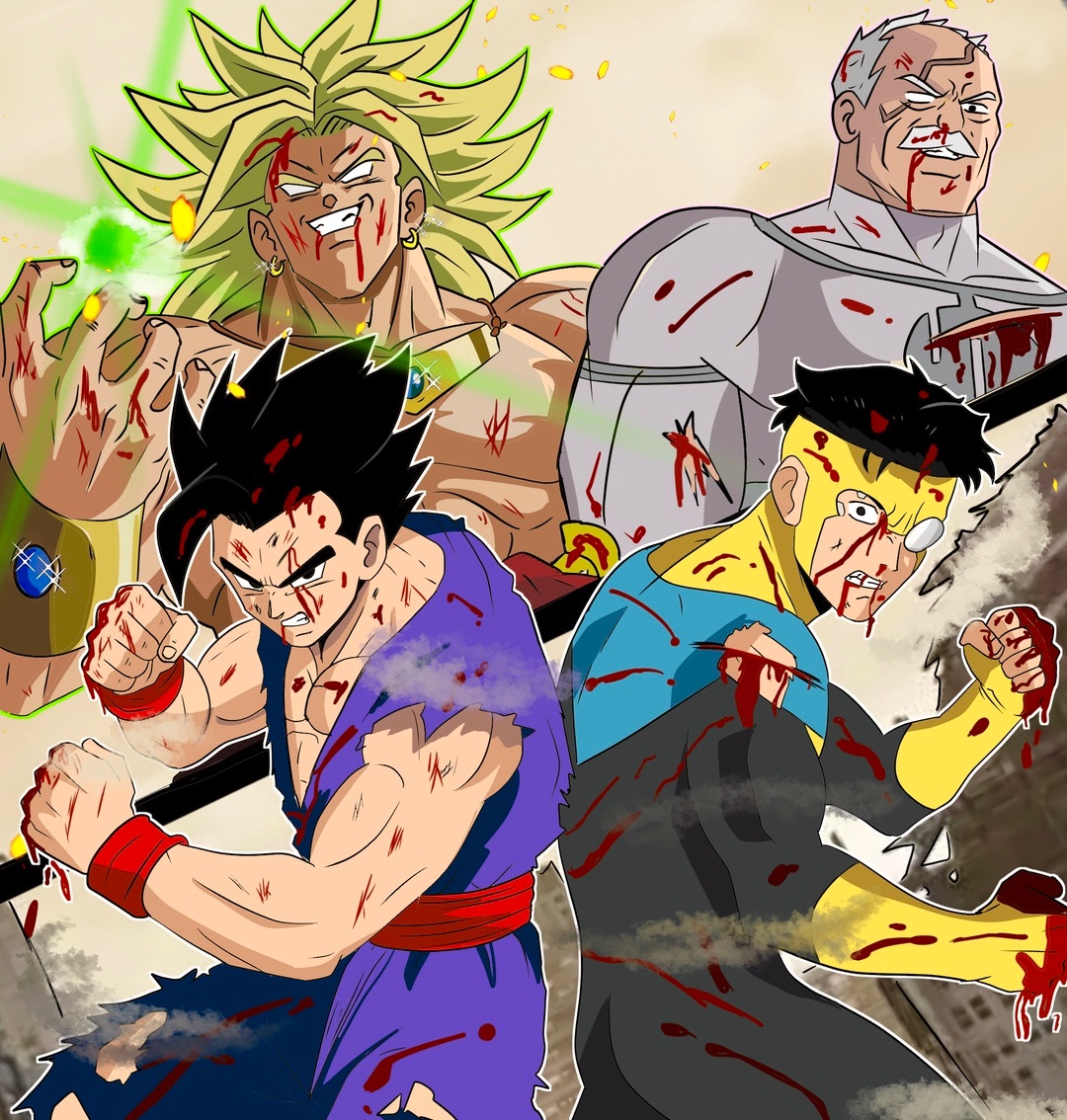 HuntaXHunta2's tweet image. Uh oh 

#dbz #invincible