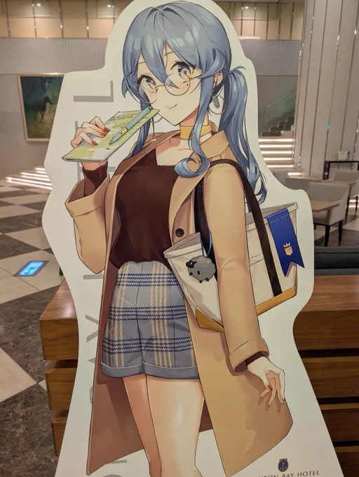 誰一人ロビーに提督がいないホテルに戻ってきた

人の目を気にせず撮影ができる 
