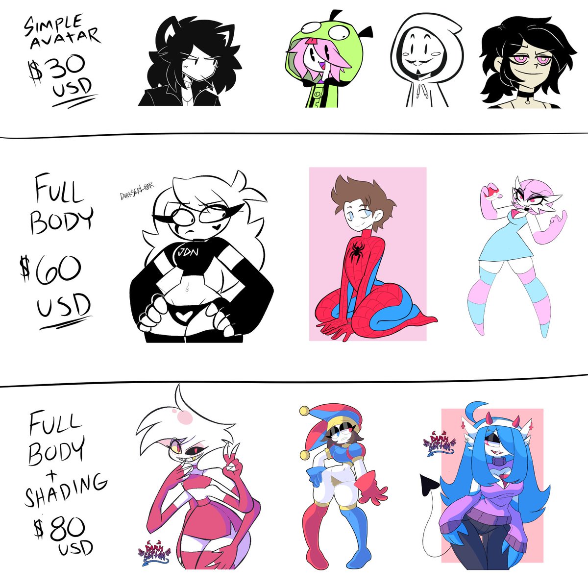Darkseptor COMMISSIONS FILLED tweet media