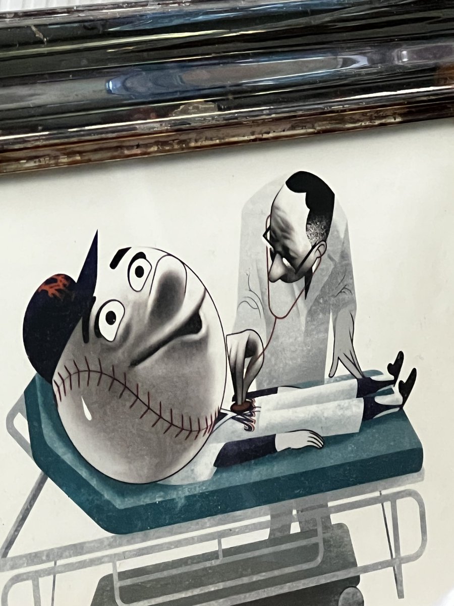 richgrasso's tweet photo. This is in my doctor’s office and captures the mood oh so well ⚾️ https://t.co/k3oL6yn2AW