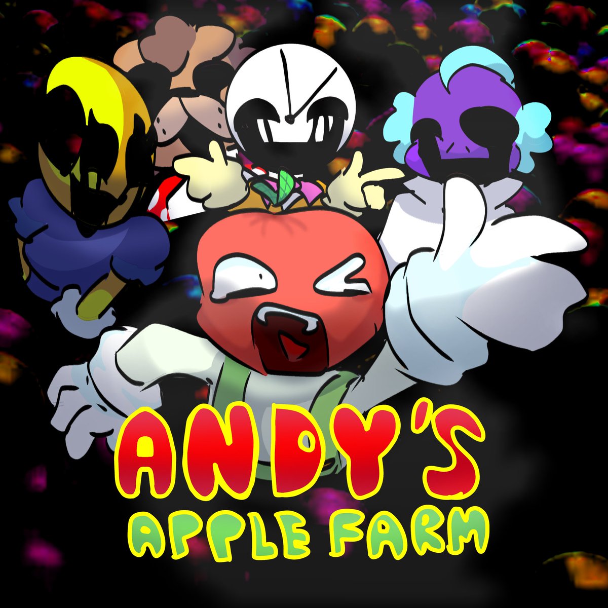 JPedro14300's tweet photo. Today marks 2 years since I first found Andy's Apple Farm. Ever since, it's become one of my fav horror games. This artwork is kinda like a big thank you to the creator, Melody West (aka M36 Games), for giving us such an awesome game.
@m36games https://t.co/kLnPLjY7DC