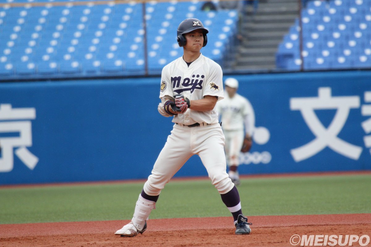 ⚾️速報（ＯＢ情報）⚾️

#東京ヤクルトスワローズ 所属の #丸山和郁 選手（令４商卒）が、明大では広澤克実氏（昭60文卒）以来となるサイクル安打を達成しました🎉✨

#明治大学 #東京六大学 #六大学野球 #swallows