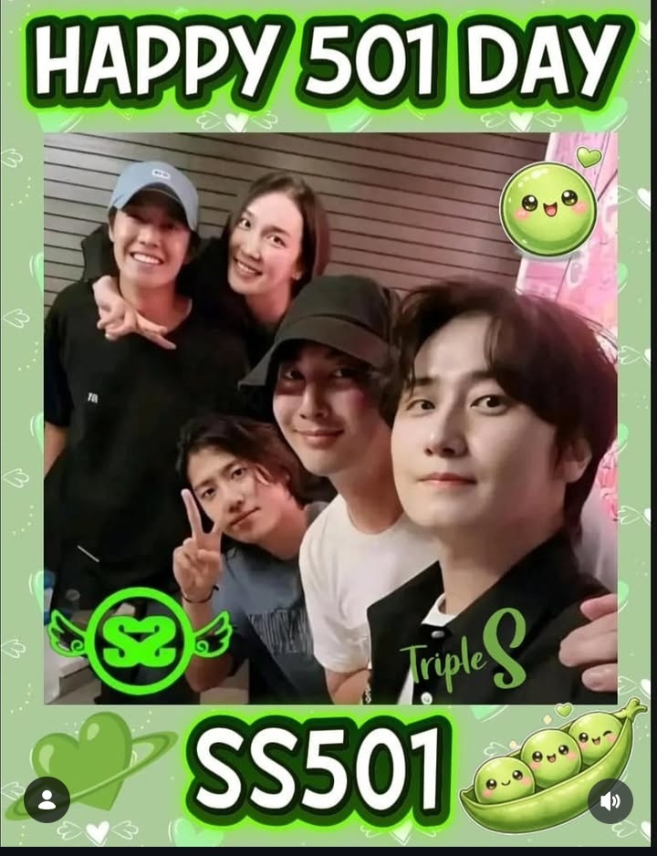 Pao84169905's tweet photo. 🗓️ En Corea del Sur ya es 01 de mayo, y es un día bonito y especial. Una fecha emblemática qué representa el 01 día del 5° mes. El 501 Day. 🥰💚
Un día para recordarnos qué el Pearl Light Green siempre brilla en nuestros corazones. 🤗💚
#SS501
#Happy501Day https://t.co/eCeQ36ZGOU
