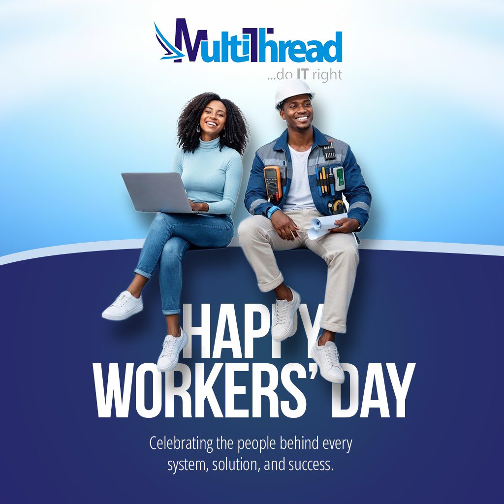Behind every solution is a person. Behind every system is dedication. Behind every success is hard work.This Workers’ Day, we celebrate the people who make Multithread what it is. Happy Workers’ Day to all. 💙#WorkersDay #PeopleBehindTheTech #Multithreadict