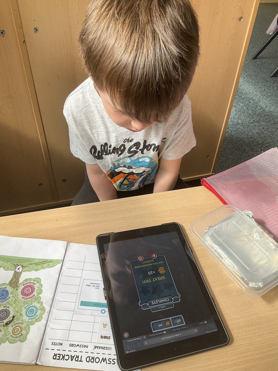 AbbeyPrimary's tweet image. #rec are having lots of fun logging into Numbots and playing maths games. #maths #numbots