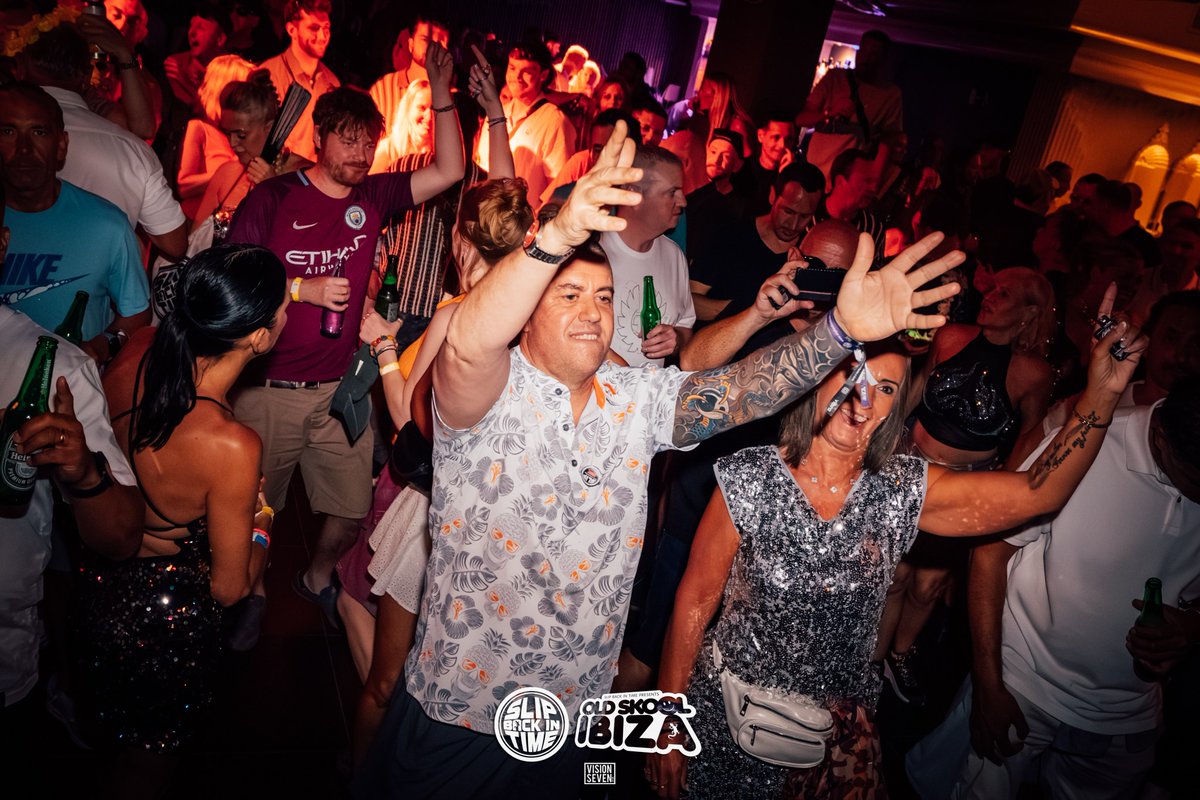 Slip Back In Time 💙 Old Skool Ibiza tweet media