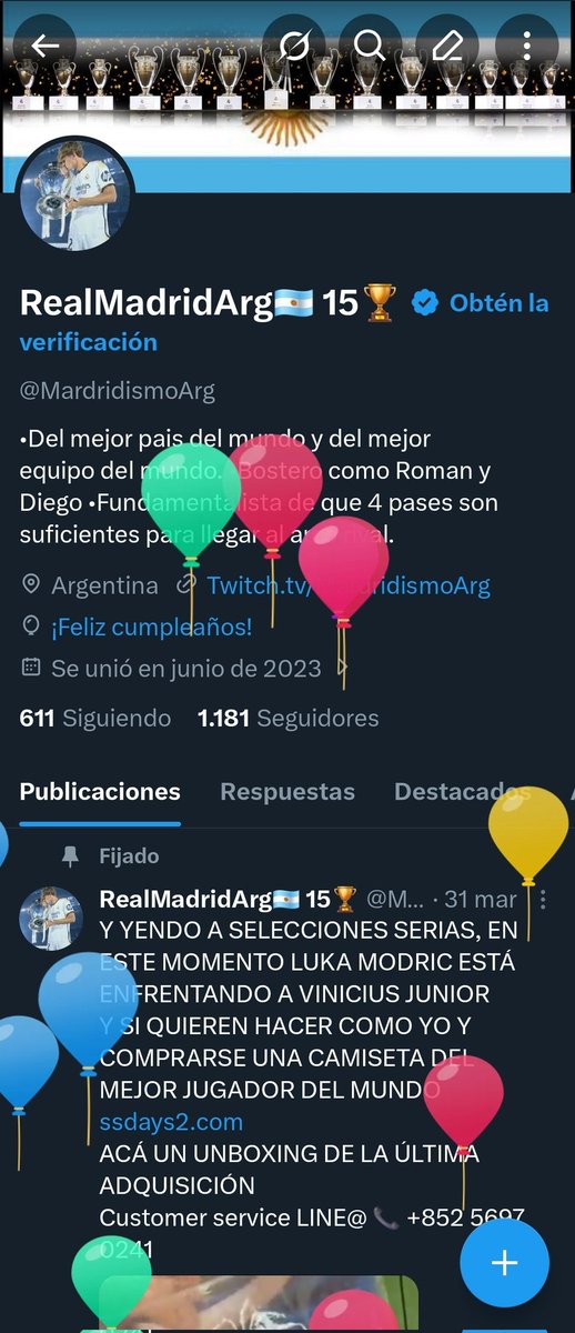 RealMadridArg🇦🇷 15🏆 tweet media