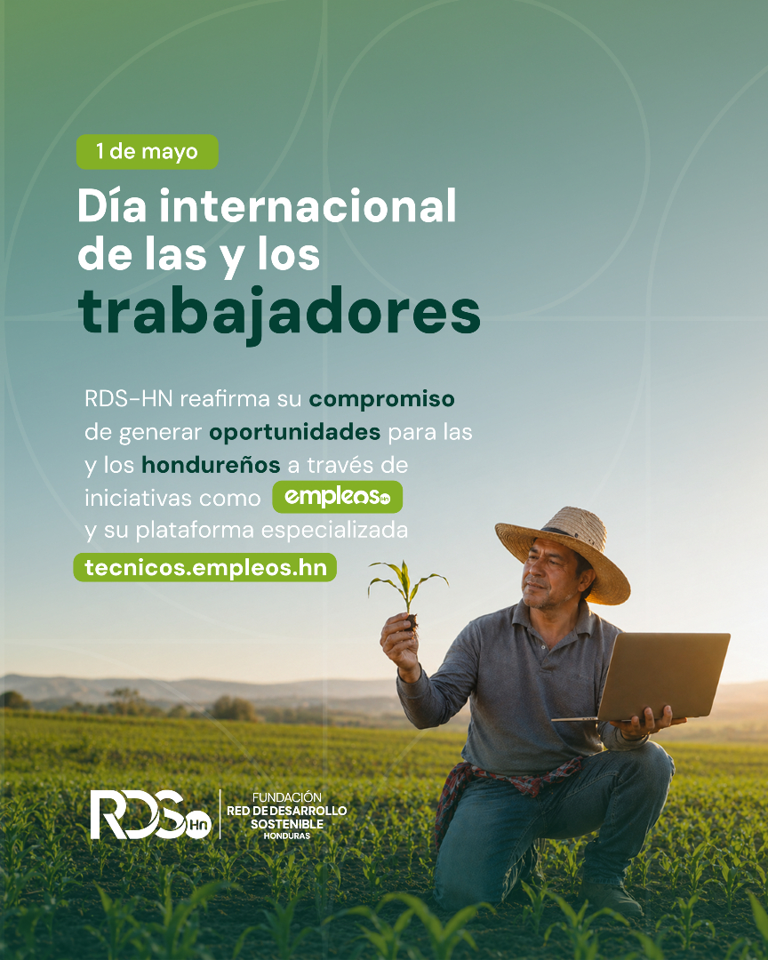 RDSHonduras's tweet photo. La Fundación RDS-HN conmemora el Día Internacional de las y los Trabajadores, reconociendo su esfuerzo y dedicación, y reafirmando nuestro compromiso con el trabajo digno en Honduras 🤝🇭🇳💼

#DíaDeLosTrabajadores #RDSHN #TrabajoDigno #Honduras https://t.co/PtIj6Kdc5V