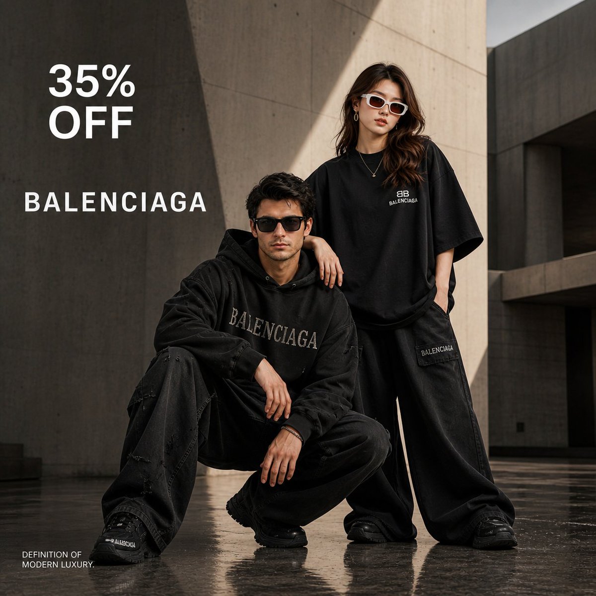 Luxury High-Fashion Brand Advertisement