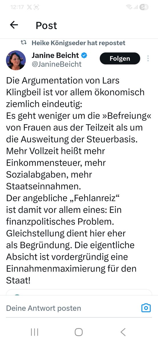 Martina Kiehnle tweet media