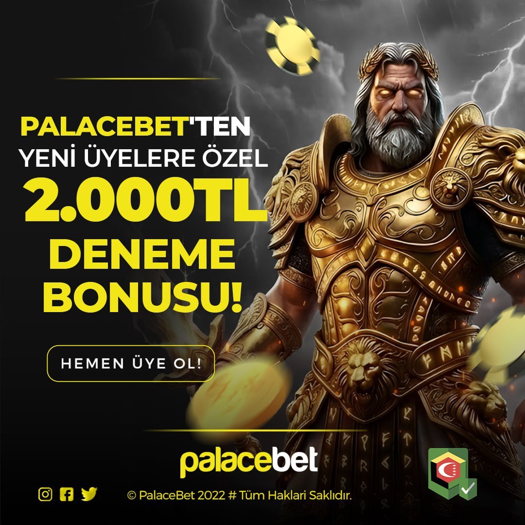 palacebtx's tweet photo. ✌️✌️ Palacebet'e Üye Ol 2.000₺ Nakit Kazan 

 ➡️ Ücretsiz deneme
 ➡️ Anında üyelik
 ➡️ Hızlı kazanç fırsatı
 ➡️ Güvenli işlemler

🆕 En Yeni Oyunlar Palacebet Farkı İle Sizlerle

💸Günlük 5.000.000₺ Çekim

🛡️https://t.co/iVQQHvJJJK https://t.co/2VjzAiGv1f