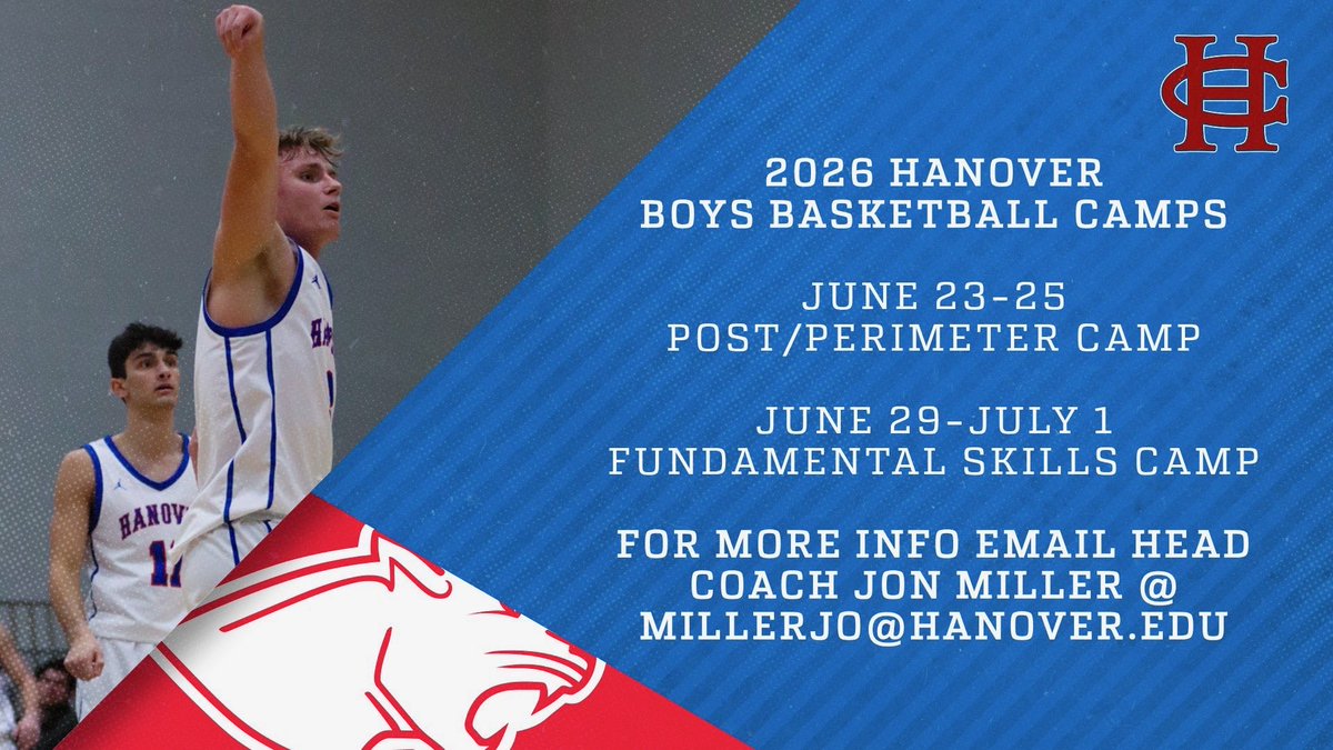 Hanover Men's Basketball tweet media