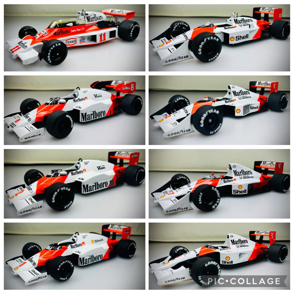Eight championship cars of one of the most iconic F1-Team 

Which one is your favorite? 

#SelfmadeF1 #Mclaren