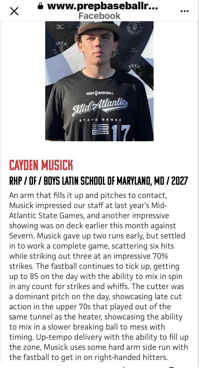 BeMoreBootCamp's tweet photo. MD Scout Blog: Jamie Naill's Standouts https://t.co/dgzXQtlaBg

@caydenmusick https://t.co/3ymEZwpZ1d
