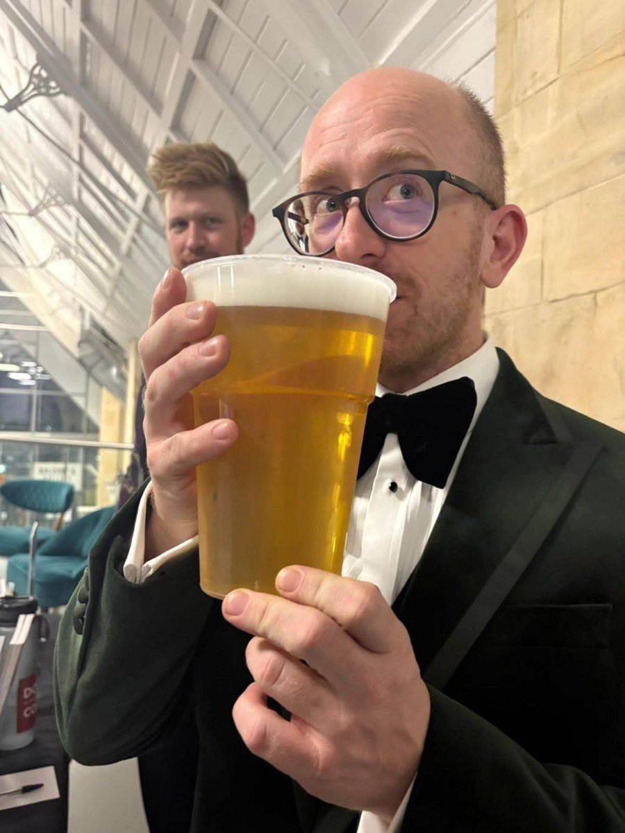 DFTCband's tweet photo. The recent debate about drinking at work has us a little nervous. No reason. https://t.co/y8Kud74ISW