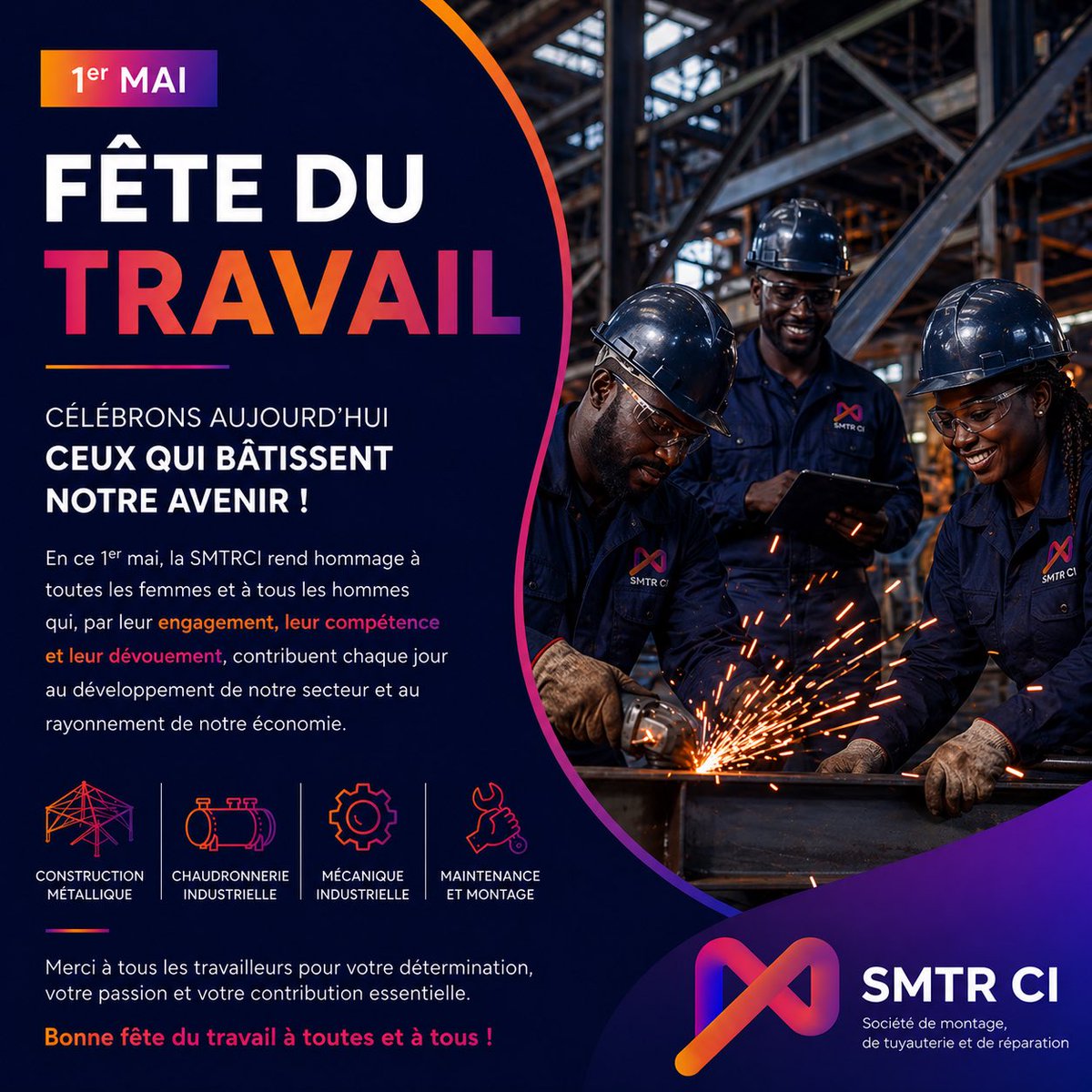 Rimka7891's tweet photo. Bonne fête du travail !
Honneur à votre engagement, votre courage et votre contribution chaque jour. https://t.co/aOMxrGTfrN