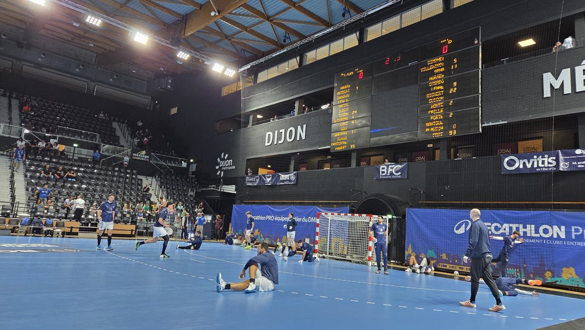 BienPublicSport's tweet image. Le DMH défie @mhbofficiel ce vendredi au palais des Sports #handball #Starligue #Dijon
