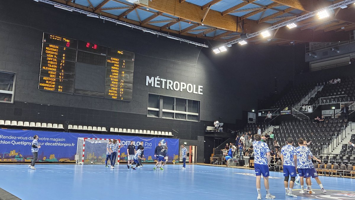 BienPublicSport's tweet image. Le DMH défie @mhbofficiel ce vendredi au palais des Sports #handball #Starligue #Dijon