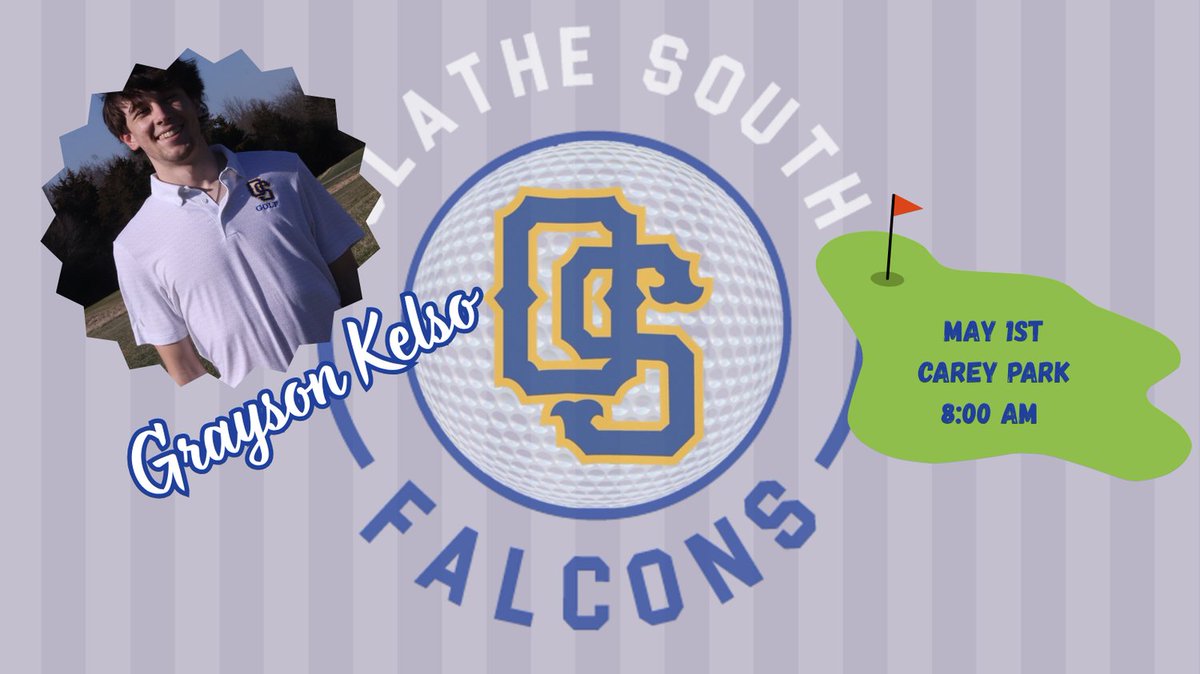 os_falcon_golf's tweet photo. Falcons are in Hutch for the Rusty Hilst Invitational. Biggest tournament in the Midwest. Shotgun start.
Live scoring: https://t.co/9kUCQSwfJM
Falcon Lineup (starting hole):
Tate Edwards (8th)
Grayson Kelso (9th)
Sam Deneke (9th)
Brodie Gager (10th)
Eb Wood (10th)
#OnePositive https://t.co/IE6E3AsGou