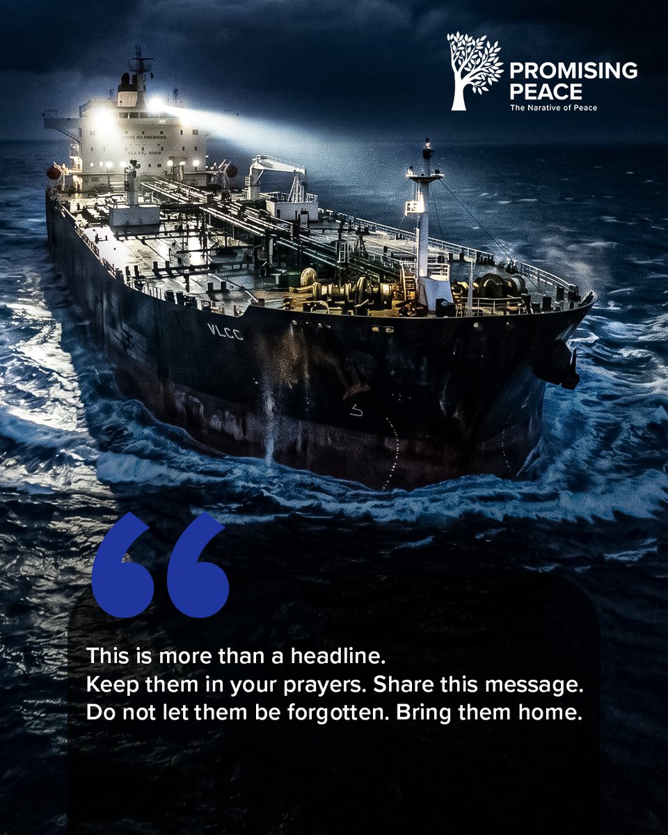 Promising_peace's tweet image. 10 Pakistani crew members hijacked on an oil tanker off the Somali coast. 10 families are now waiting in agony.

This isn't just news. It’s real lives. We need action NOW. 🇵🇰🚢

#SaveOurSailors #Pakistan #SomaliPirates #RescueMission