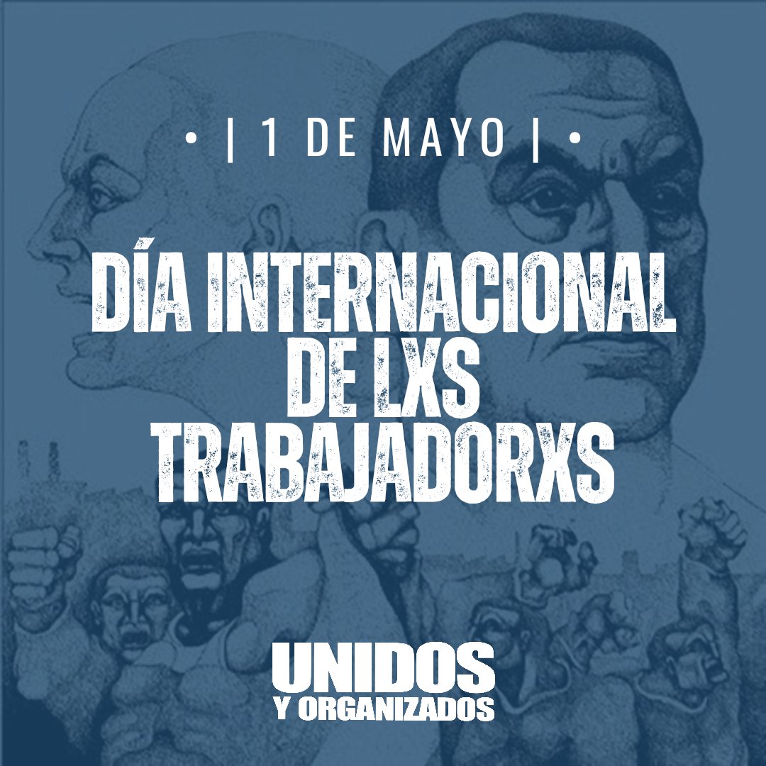 👨🏻‍🏭👩🏻‍🏭 FELIZ DÍA TRABAJADORXS 👩🏻‍🏭👨🏻‍🏭 

"Trabajadores: Únanse; sean hoy más hermanos que nunca. Sobre la hermandad de los que trabajan ha de levantarse en esta hermosa tierra la unidad de todos los argentinos". 

✍🏻 Juan Domingo Perón ✍🏻 

#1DeMayo
#DiaDelTrabajo
#DiaDeLxsTrabajadorxs