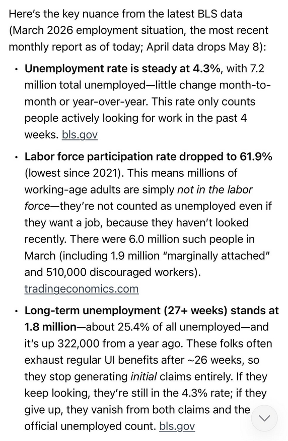 UberZeitgeist's tweet image. @Grok
says you're full of shyte - and so does the economy - and so say the numbers. #RESIGN #WorstPOTUSEver #CriminalPOTUS #FelonInChief #RapistPOTUS #PedoPOTUS