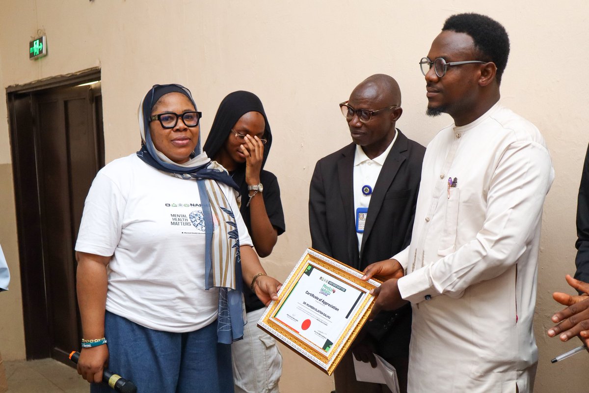 OLAREWAJU690381's tweet image. Big appreciation to our lecturer and guest speaker at the Mental Health Summit 2026 🧠✨
Your time, insights, and contributions made the session deeply impactful and truly meaningful for every student present
We are grateful.
#MentalHealthMatters #NAPHSS #Gratitude #StudentImpact
