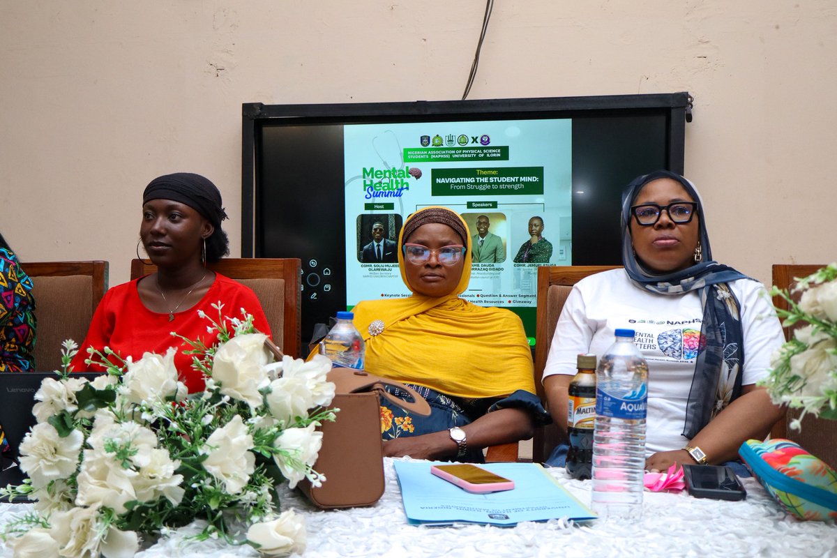 OLAREWAJU690381's tweet image. Big appreciation to our lecturer and guest speaker at the Mental Health Summit 2026 🧠✨
Your time, insights, and contributions made the session deeply impactful and truly meaningful for every student present
We are grateful.
#MentalHealthMatters #NAPHSS #Gratitude #StudentImpact