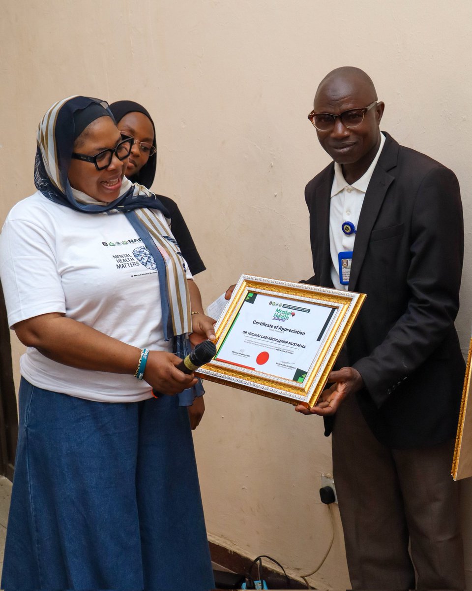 OLAREWAJU690381's tweet image. Big appreciation to our lecturer and guest speaker at the Mental Health Summit 2026 🧠✨
Your time, insights, and contributions made the session deeply impactful and truly meaningful for every student present
We are grateful.
#MentalHealthMatters #NAPHSS #Gratitude #StudentImpact