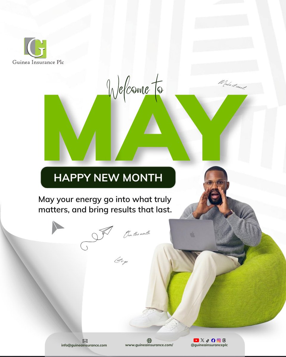 GuineaInsurance's tweet image. …stay covered. Stay confident.

For More Enquiries on Motor Protect Extra Call us: 09069263660
WhatsApp: wa.me/2347078669362
Visit: guineainsurance.com

#NewMonth
#StayProtected
#InsuranceMatters
#TGIF 
#FYP
#Insurance 
#GuineaInsurancePlc